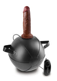 (Wd) King Cock Inflatable Ball Black