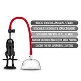 Blush Temptasia Intense Vagina Pump System - Nterchange System Compatible - Vacuum Release Valve Easy Release Components - Increases Sensation And Enhances Pleasure - Erotic Sex Toy For Women