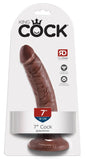King Cock - 7In Cock Brown