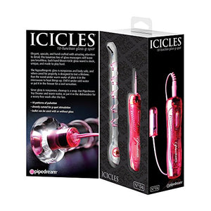 Icicles No. 4- Glass Vibr. G Spot Dong