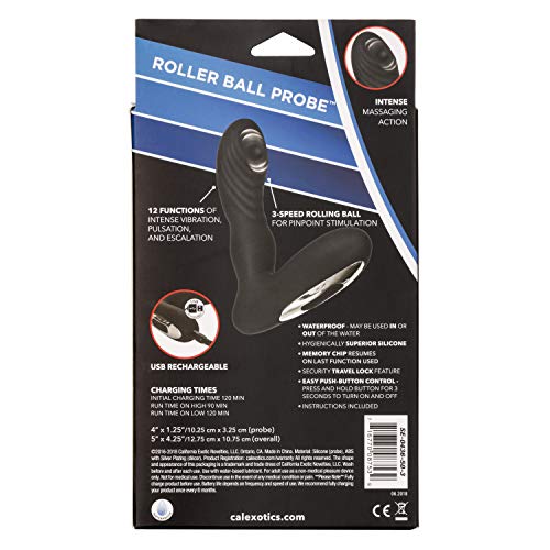 Calexotics Se-0436-50-3 Eclipse Roller Ball Probe