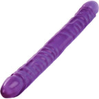 Reflective Gel Veined Double Dong 17.5In