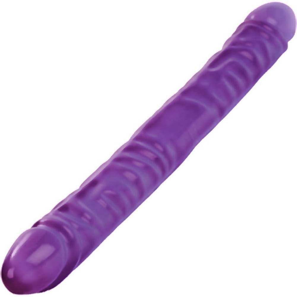 Reflective Gel Veined Double Dong 17.5In
