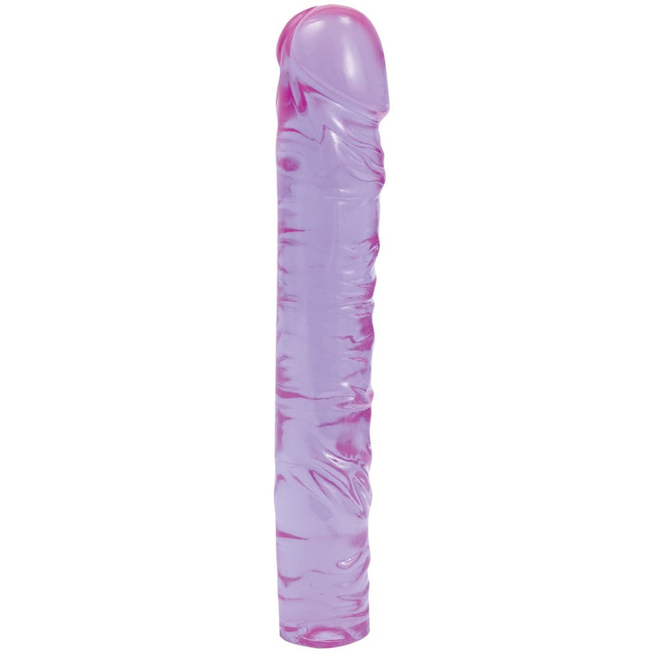 Crystal Jellies Classic Dong Purple 10In