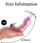 Finger Vibrator Women G-Spot Stimulation Sex Toys Clitoral Massager for Female Adult Sex Toys with Powerful Vibration for Lesbia