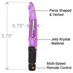 Novelties By Nasswalk Jelly Slender Slider - Purple