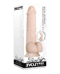 Evolved Love Is Back - Real Supple - Life-Like Feel - Poseable Girthy 8.5 Inch Realistic Veins and Textures - Bendable Shaft wit