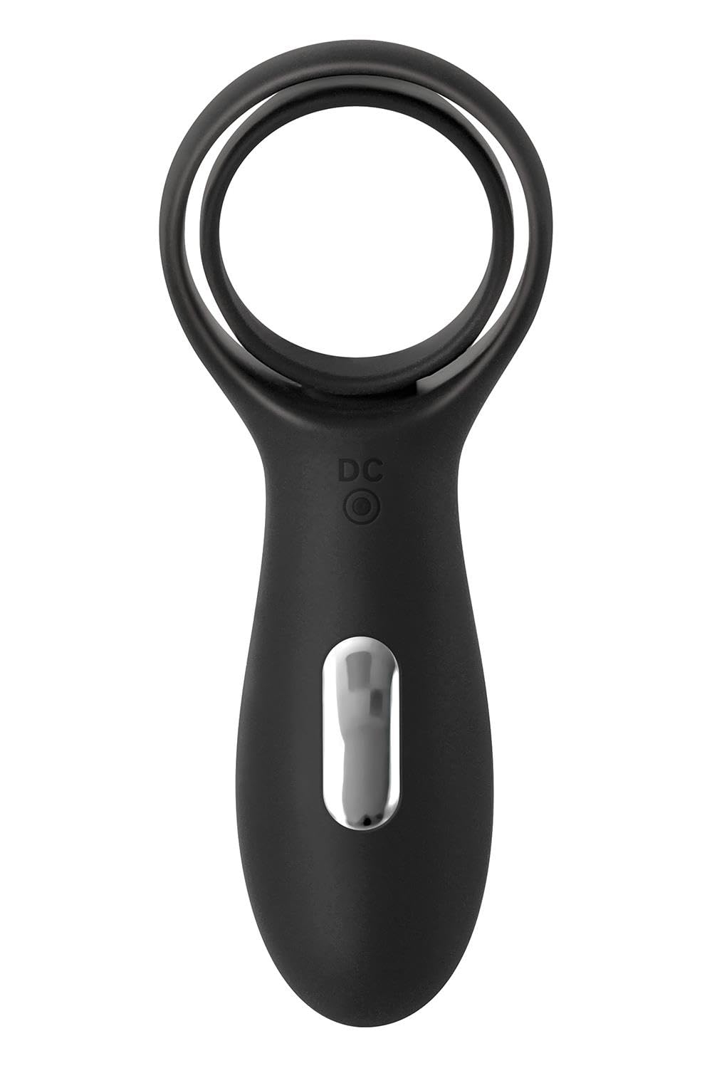 Evolved Novelties Zero Tolerance Vibrating Rechargeable Cock Ring Torpedo, Black