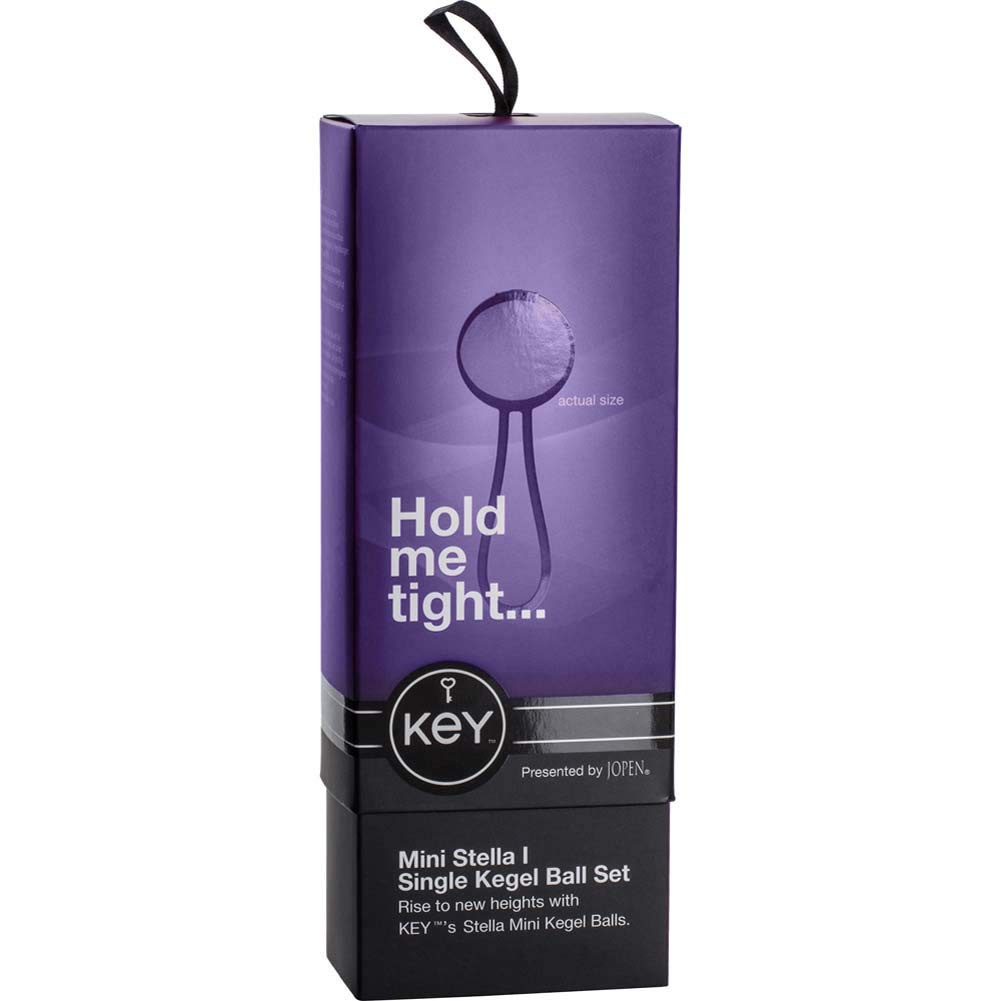 Jopen Key Mini Stella I Single Kegel Ball Set, Lavender