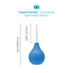 b-Vibe Compact Enema Douche Blue