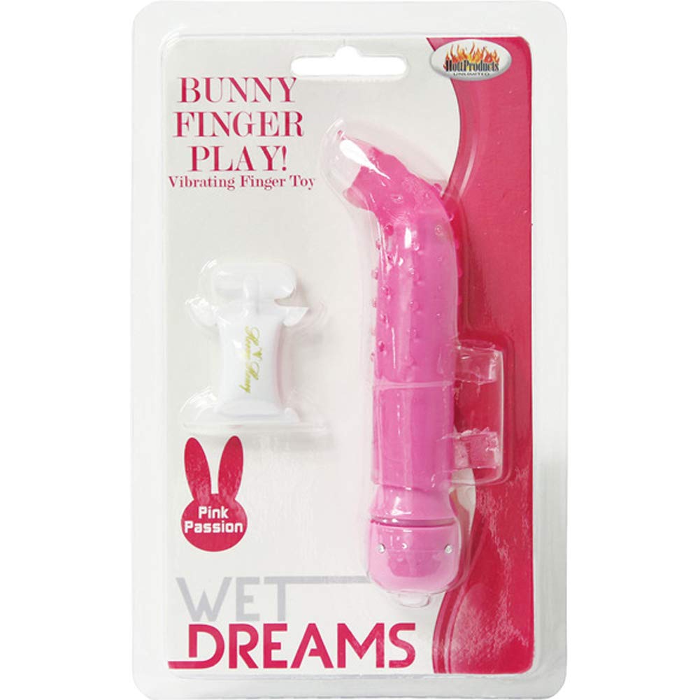 Hott Products Horny Honey Finger Play Bunny, Magenta