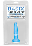 Basix 3.5'' Beginner'S Butt Plug, Blue