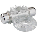 Novel Creations Sensuelle Bullet Ring 7 Function Clear Penis Ring