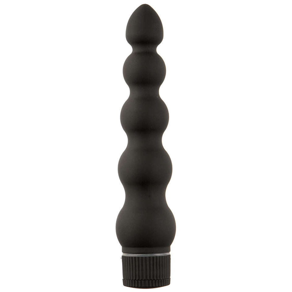 Black Magic 7In Ribbed Vibrator