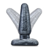 Blush Jet Smooth Anal Plug - Soft Flexible Butt Toy - Tapered For Easy Insertion - Base Anchors Plug Safely Outside The Body - Stay Put Shape For Comfortable Long Term Wear - Sex Toy For Men Women