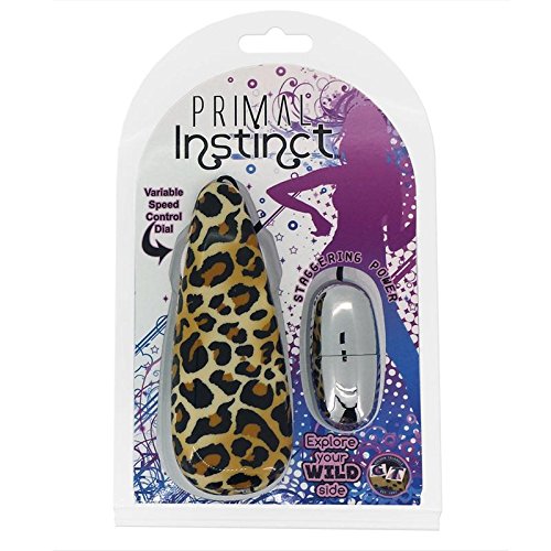 Primal Instinct Bullet With Leopard Remote