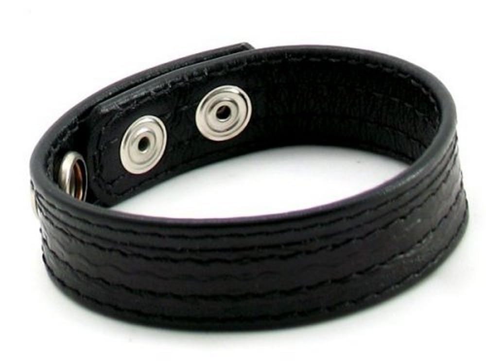 Heart 2 Heart Cock Ring Snake Skin, Black