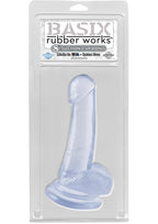 Pipedream Basix 8-Inch Suction Cup Dong, Pink