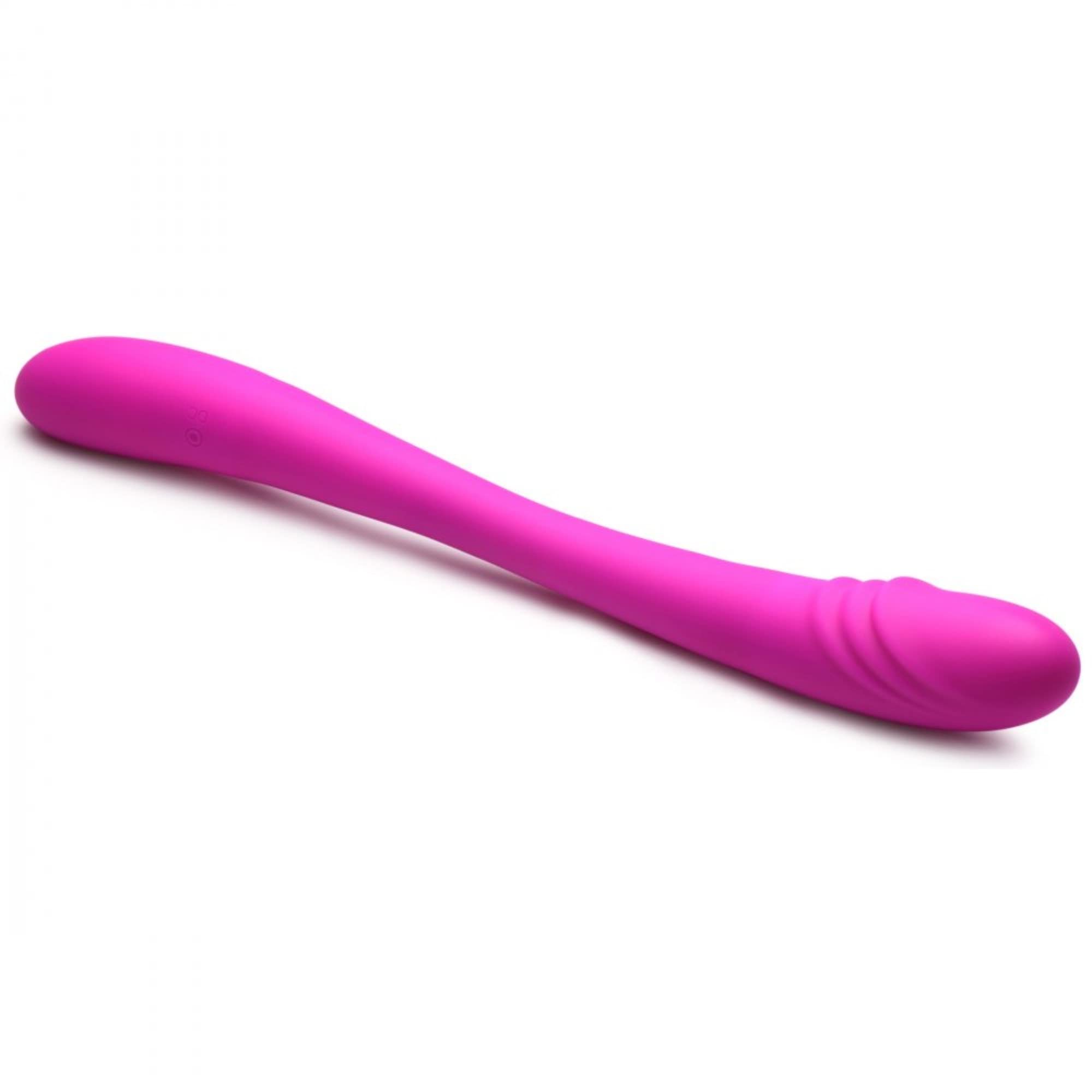 INMI 7X Double Team Silicone Double Dildo with Remote