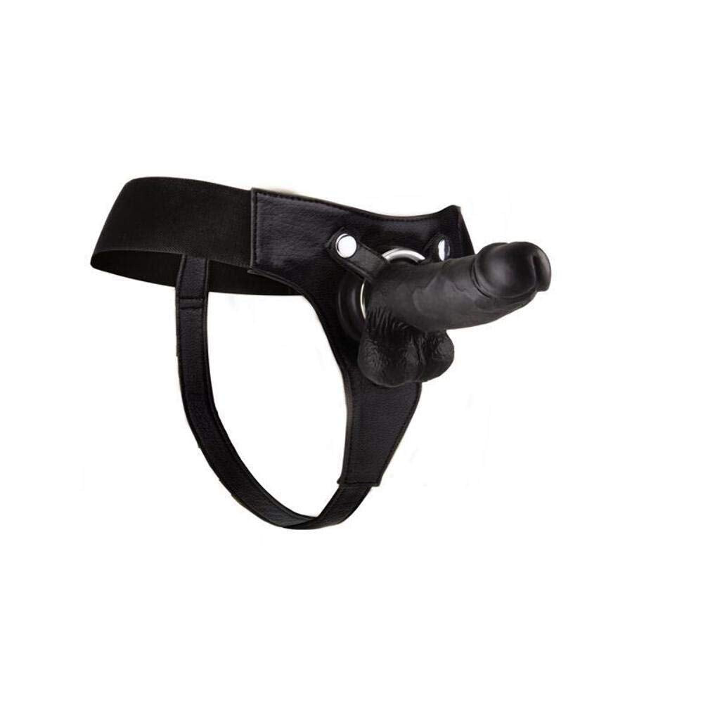 Realistic 8 Strap On Black "