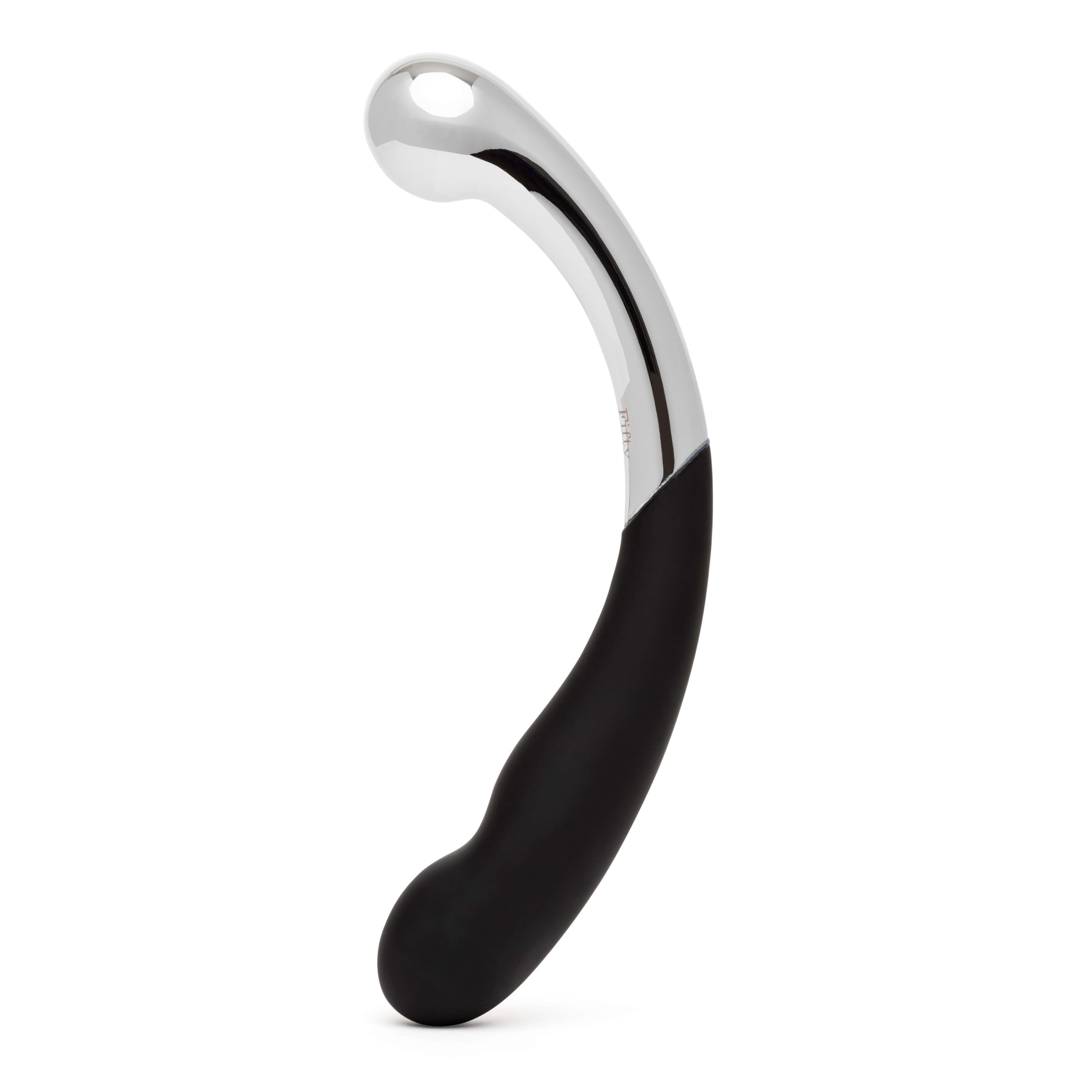 Fifty Shades of Grey Sweet Pressure Double Ended Dildo | 5 inch Silicone Stimulator Couples Sex Toy | Weighted Metal Temperature