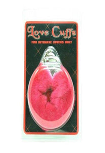Golden Triangle 42589 Plush Love Cuffs Red
