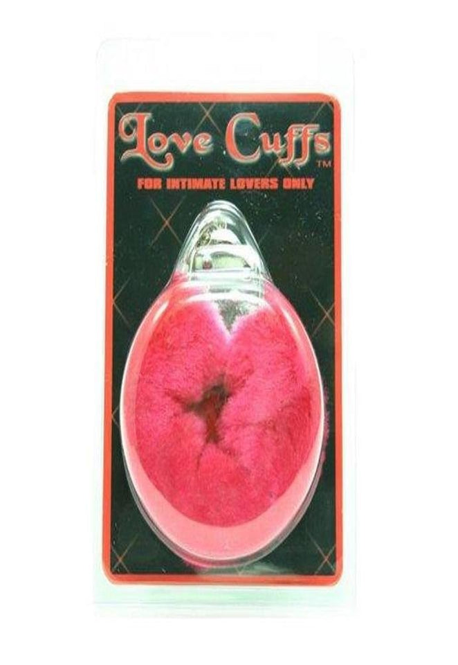 Golden Triangle 42589 Plush Love Cuffs Red