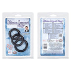 California Exotic Novelties Dr. Joel Kaplan Silicone Support Rings, Black