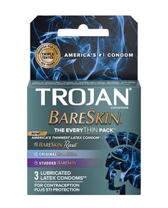 Trojan Bareskin Every Thin 3Pk