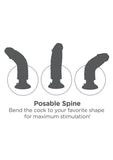 King Cock 6 In Cock Flesh Vibrating
