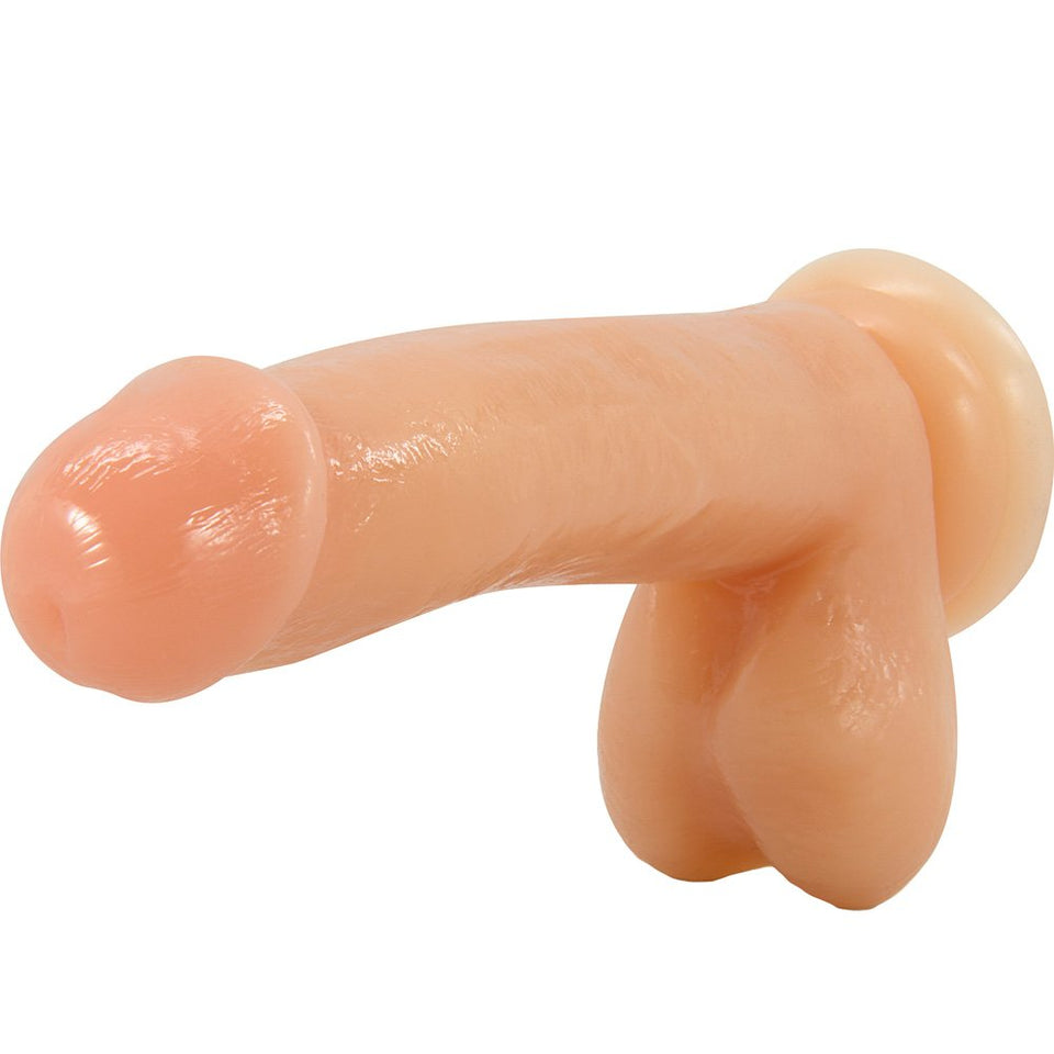 B Yours Paul Suction Cock Dildo, Beige