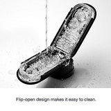 Tenga Flip 0 (Zero) Men Masturbation Device, Reusable Pleasure Toy Cup Massager And Personal Masturbation Toy, Tfz-002 Black