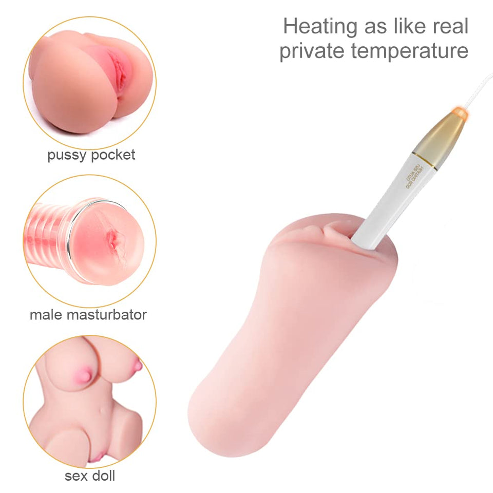 FST Automatic Temperature Control Heating Rods for Masturbator Pocket Pussy Artificial Vagina Adult Sex Products