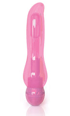 Multi Speed Soft Curved Vibrator - G Spot Stimulator - Waterproof - Sex Toy For Women - Sex Toy For Adults (Pink)