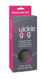 Quickie Ball Gag Medium Black