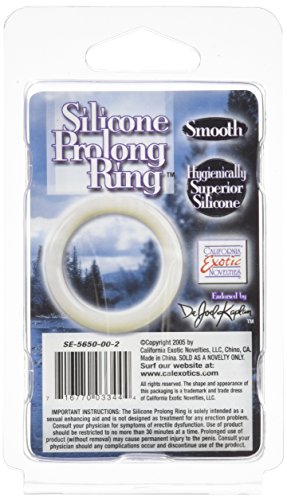 California Exotics Dr. Joel Kaplan Silicone Prolong Ring, Clear