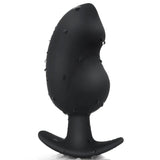 Anal Plug for Comfortable Long-Term Wear - Silicone Butt Plug Dilator with Curved Base & Slender Waist - 5.35 x 2.16 inch Prosta