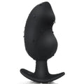 Anal Plug for Comfortable Long-Term Wear - Silicone Butt Plug Dilator with Curved Base & Slender Waist - 6.14 x 2.51 Inch Prosta
