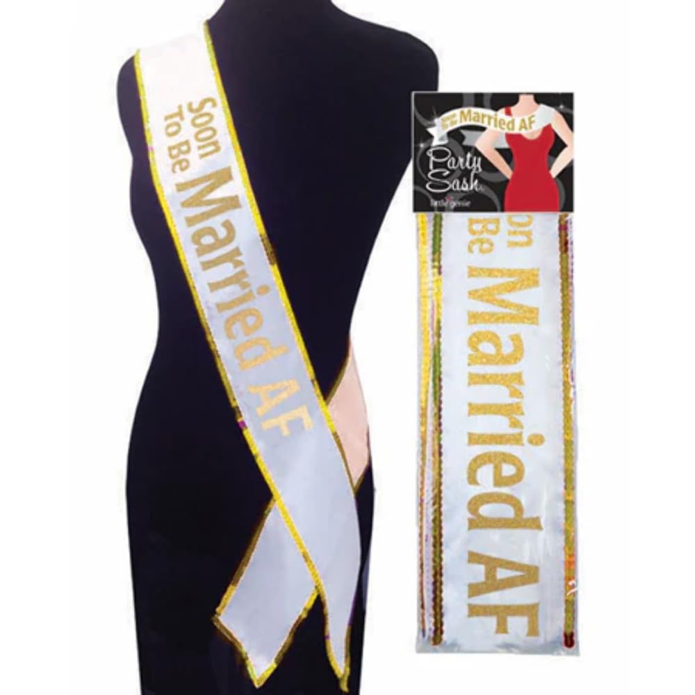 Little Genie Productions LIG72605: Soon to Be Married Af Sash