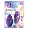 Nasstoys Vibrating Bumpy Bullet 4 Speed Waterproof, Purple, 3 Inch
