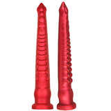 PONGGAO 12.2 Inch Large Dildo for Women Realistic Thick Anal Dildo, Red Suction Cup Dildo Silicone Tentacle Dildo Women Realisti