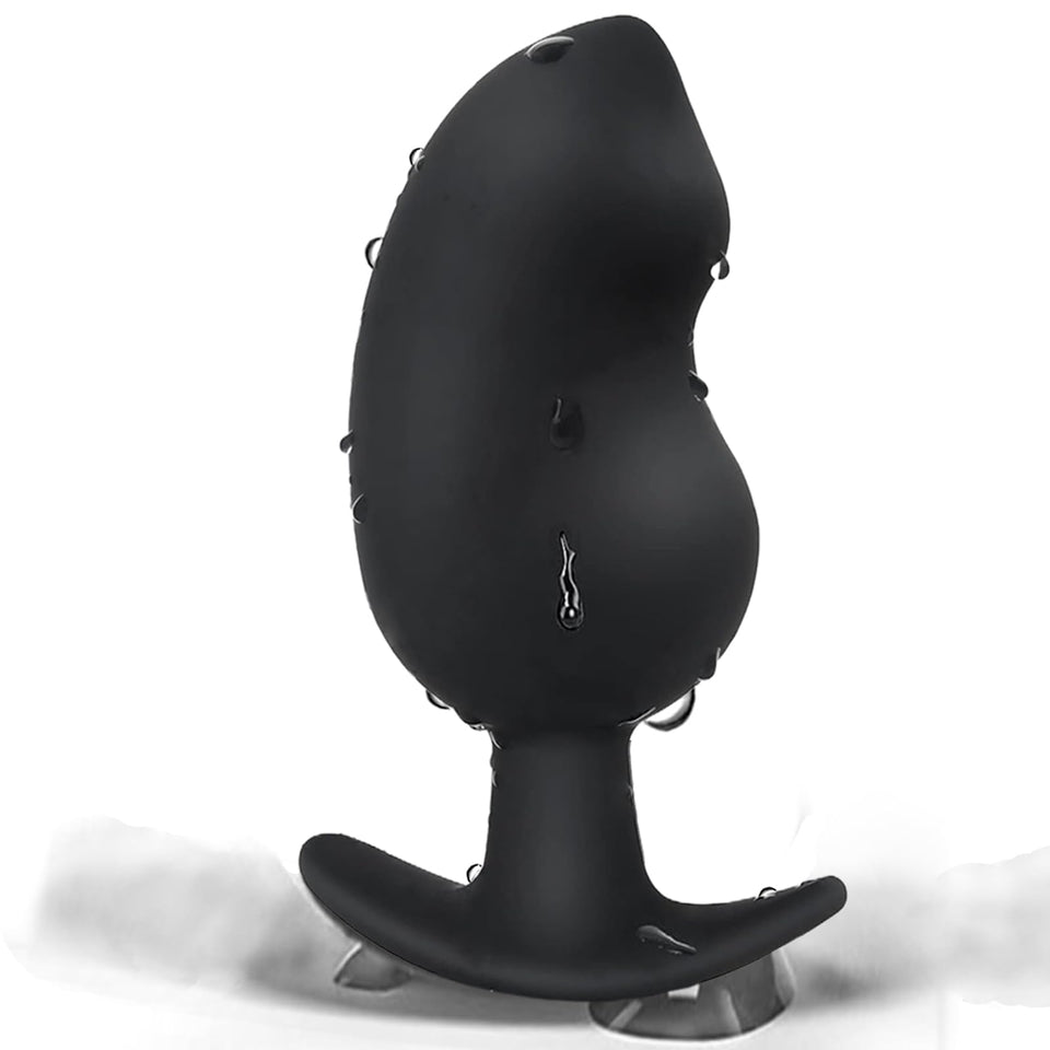 Butt Plugs Silicone Sex Toys Anal Plugs Anal Adult Sex Toys & Games Anal Training Kit with Curved Base & Slender Waist Prostate
