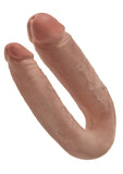 (Wd) King Cock U Shaped Large Double Trouble Tan