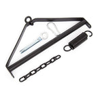 Adult Sex Swing Bondage Restraint BDSM Sex Toy with Steel Triangle Frame Love Slings for Adult Couples with Adjustable Straps (R