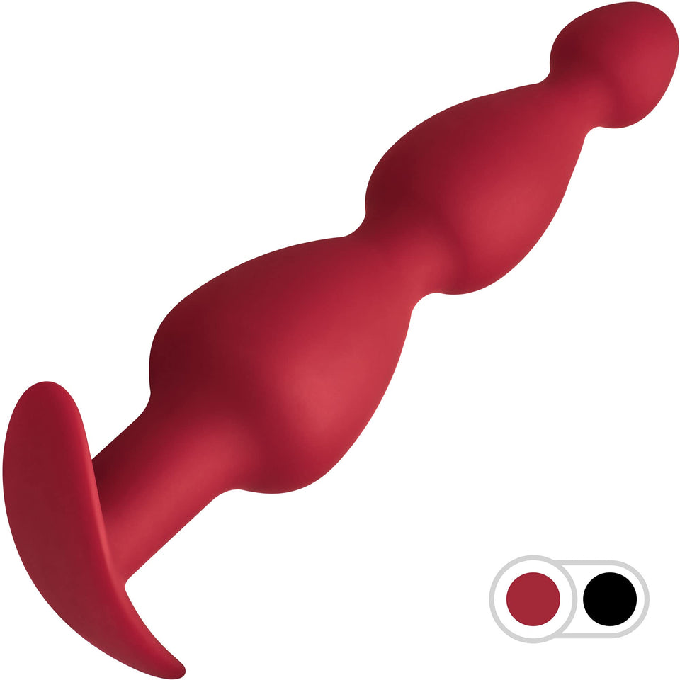 Forto F52 Cone Beads Anal Plug  Silicone Anal Beads Plug For Comfortable Longterm Wear Prostate Massager Sex Toy With Narrow F