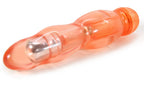 Multi Speed Soft Flexible Vibrator - G Spot Stimulator - Waterproof - Sex Toy For Women - Sex Toy For Adults (Orange)