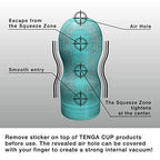 Tenga Toc001Us Ultrasize Deep Throat Male Masturbator Cup With Powerful Suction