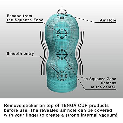 Tenga Toc001Us Ultrasize Deep Throat Male Masturbator Cup With Powerful Suction