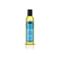 Kama Sutra Aromatics Massage Oil Serenity - 2 Fl Oz Rich Blend Of Natural Essential Oils - Marjoram, Geranium And Lavender - Dat