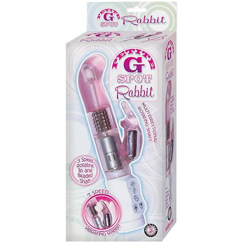 Nasstoys Petite G-Spot Rabbit, Pink, 6.25 Inch